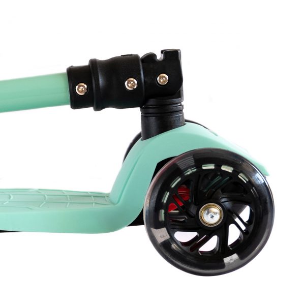 Patinete Luz Led Color Mint