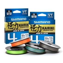 Trenzado Shimano Kairiki X4 300m Mantis Green