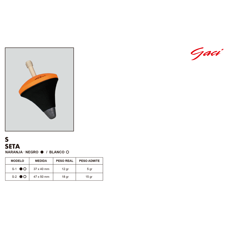 Boya Flotador Seta Blanca Gaci