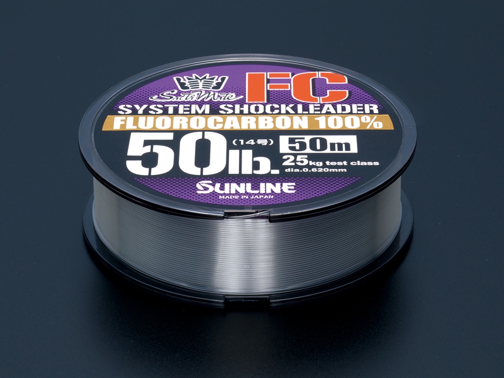 Fluorocarbono Sunline Salti Mate FC System Shock Leader 50M