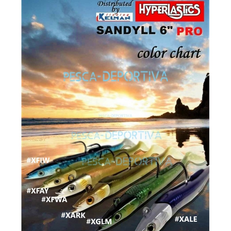 Vinilo Hyperlastics Sandyll Pro 6&quot;