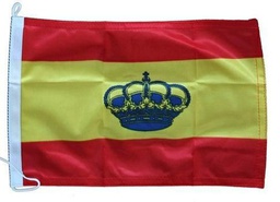 Bandera de España Marítima con Corona